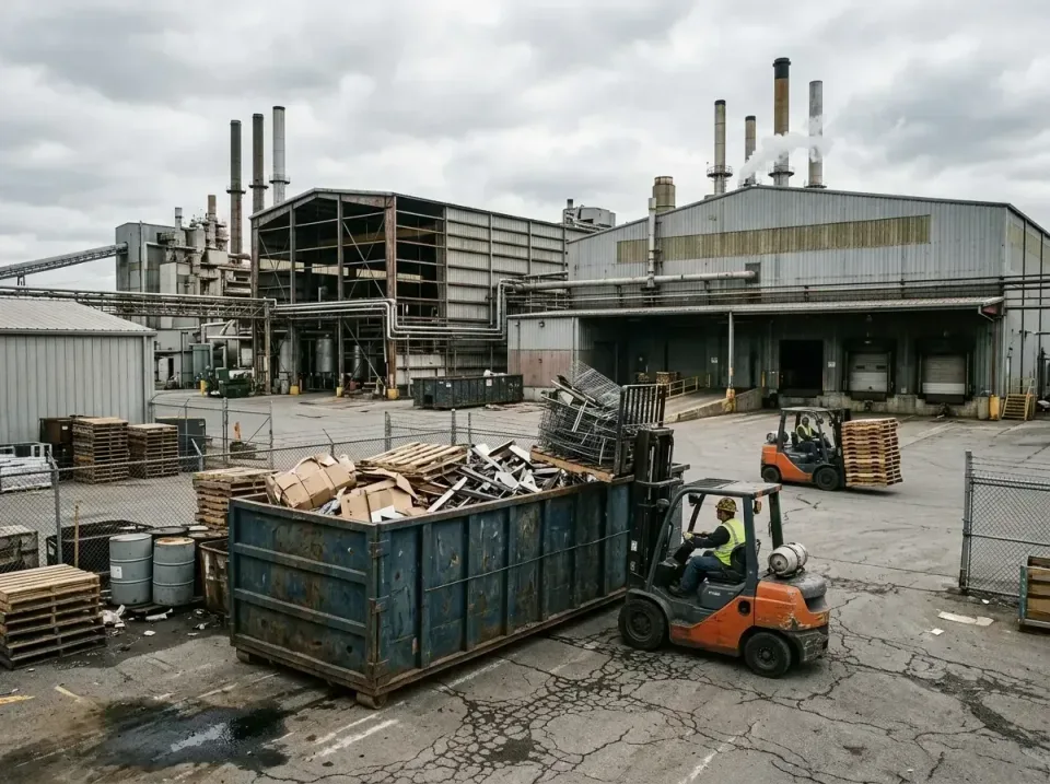 industrial-factory-scrap-conta-003 — frequently asked questions, Cheap Roll-off Dumpster Rentals in Lambertville, MI